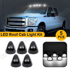 White LED Cab Roof Marker Running Lights For 1999-2016 Ford F250 F350 Super Duty picture