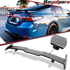 For 2018-21Toyota Camry TRD Style Rear Trunk Spoiler Wing Lip Carbon Fiber Style picture