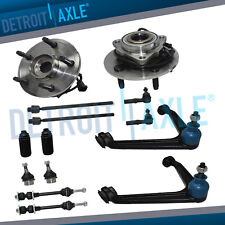 14pc 4WD Front Wheel Bearings Upper Control Arms Tie Rods for 2002-2005 Ram 1500 picture