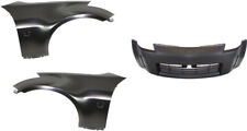 Front Bumper Cover for Nissan 350Z 2003-2005, 3-Piece Kit with Fender picture