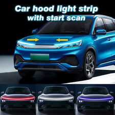 180cm Start Scan Car LED DRL Hood Light Strip Engine Cover Daytime Running Light picture