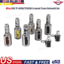 8Pcs 09G TF-60SN/TF60SN 6-speed Trans Solenoid Set Fits For VW Audi Mini 2003-up picture