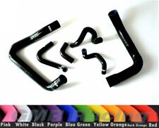 For 86-93 Ford Mustang GT Silicone Coolant Radiator Hose Kit Foxbody 5.0 BLACK picture