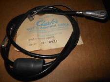 NOS Norton Triumph BSA Brake Cable with Switch Clarks Makol 70-0028 Made England picture