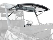 SuperATV Clear Scratch Resistant Flip Windshield for Tracker 800SX (2020+) picture