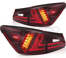 Fits 2006-2012 Lexus IS250/350 Rear Taillights Assembly w/ Reflective Bowl picture