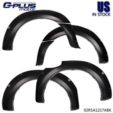 6pcs Fit For 11-15 Ford Ranger T6 XL XLT Fender Flares Pocket Style Smooth Black picture