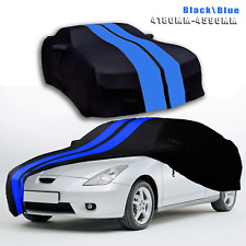 Blue/Black Indoor Car Cover Stain Stretch Dustproof For TOYOTA FT-86 MR2 Celica picture