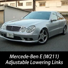 For 2003-09 MERCEDES BENZ E CLASS ADJUSTABLE LOWERING LINKS SUSPENSION KIT W211 picture