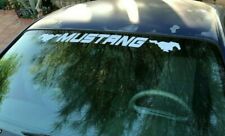 Mustang Windshield Vinyl Decal Ford GT Window Sticker Mustang Performance picture