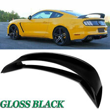 For 2015-2021 Ford Mustang GT350 R Style Rear Trunk Spoiler Wing Glossy Black  picture