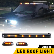 3Pcs Led Cab Roof Marker Fog Lights For 2007-21 Cherolet Silverado 2500Hd 3500Hd picture
