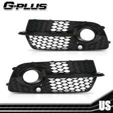 Fit For 2013-2017 Audi Q5 Sport S-Line Pair Front Fog Light Grill Grille Cover picture