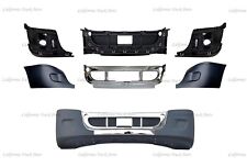 Freightliner Cascadia Complete Front Bumper Chrome Without Fog Light Hole 08-17 picture