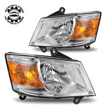 Headlights Assembly For 2008 -2010 Dodge Grand Caravan 08-10 Replacement Lamps picture