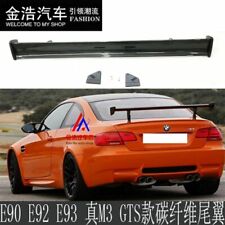 For BMW 1M M3 E82 E87 E90 E92 E93 F30 F10 GTS Carbon Fiber Rear Spoiler Lip Wing picture