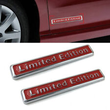 2x Car Limited Edition Emblem Sticker Badge Decal 3D Metal Car Accessories  picture