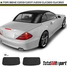 Black Convertible Soft Top for Mercedes-Benz CLK320 04-05 CLK350 06-09 CLK55 AMG picture