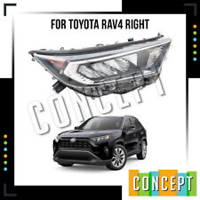 For 2019 -2021 Toyota RAV4 LE XLE LED Chrome Headlight Right /Passenger Side picture