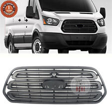Front Bumper Grille Grill For 2015-2019 Ford Transit 150 250 350 W/ Camera Hole picture