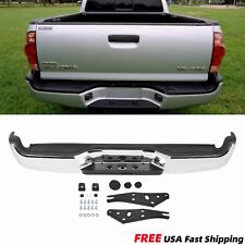 Complete Chrome Rear Step Bumper Assembly For Toyota Tacoma Pickup 2005-2015 picture