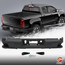 Powder-Coated Black Rear Bumper Assembly for 2015-2022 Chevy Colorado GMC Canyon picture