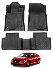 3D TPE All Weather Floor Mats Fit 2017 2018 2019 2020 2021 Honda Civic Odorless picture
