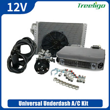Universal 12V Underdash Air Conditioning Evaporator A/C Kit w/Electrical Harness picture