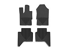 WeatherTech All-Weather Floor Mats for Ford Ranger 2019-2022 1st & 2nd Row Black picture