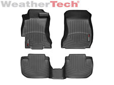 WeatherTech FloorLiner for Subaru Crosstrek/Impreza/WRX/STI 1st & 2nd Row- Black picture
