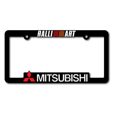 MITSUBISHI-License-Plate-Frames-RALLIART-EVO-Lancer-Evolution-X-6-7-8-9-10-11-12 picture