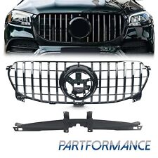 GTR Front Bumper Grill All Black For Mercedes W167 GLE-CLASS Standard 2020-2023 picture