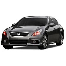 Color Chasing LED Headlight Flow Halo kit for Infiniti G37 10-13 picture