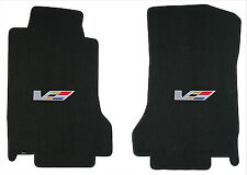 LLOYD Classic Loop Ebony FLOOR MATS with V logo, for 2006 to 2007 Cadillac XLR-V picture