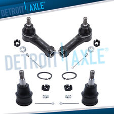 New 4pc Front Lower Ball Joints + Outer Tie Rods for 1999 - 2004 Honda Odyssey picture