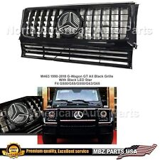 G63 GT Grille G-Wagon AMG All Black Illuminated Star Black LED G500 G550 picture