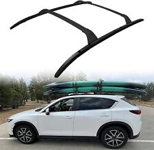 220 LBS Roof Racks Cross Bar Side Rail Fit for Mazda CX-5 CX5 2017-2024 Aluminum picture