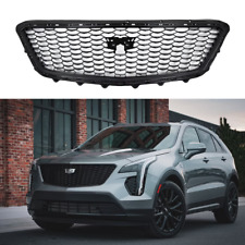 ABS Glossy Black Front Bumper Upper Grille Fits For Cadillac XT4 2019-2023 picture