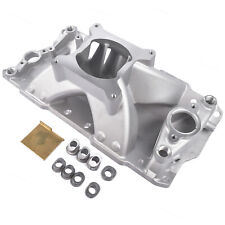 Intake Manifold For 1957-1995 Chevy SBC 350 400 Small Block Single Plane picture