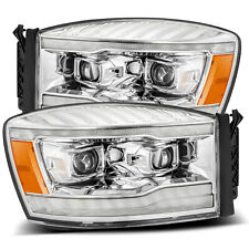 For 06-08 Dodge Ram 1500 2500 3500 Luxx Chrome LED Projector Headlight Headlamp picture