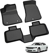 Fit 2011-2023 Chrysler 300 RWD Floor Mats All Weather 3D TPE Floor Liners picture