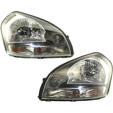 2pcs Headlight Set For 2005-2009 Hyundai Tucson With Clear Turn Signal Light USA picture