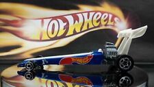 Hot Wheels Race Team  #4 Dragster Dark Teal Blue w/5SP's 1995 picture