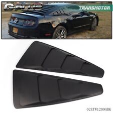 1/4 Quarter Side Window Louver Cover Fit For 2005-2014 Ford Mustang GT picture