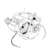 ENGINE ASSEMBLY for Yamaha Golf Cart (2001-2019) – (JR6-19001-00) picture