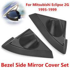 For Mitsubishi Eclipse 2G 1995-1999 Side Rear View Mirror Cover Bezel Pair Set picture