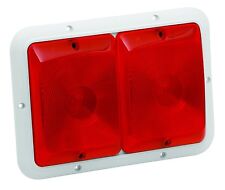 Bargman 30-84-547 Recessed Double Trailer Light For 84 Series Red White Base picture