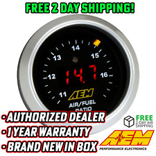 AEM 30-4110 Wideband O2 UEGO Controller Air Fuel Ratio Gauge Kit Bosch 4.9 LSU picture