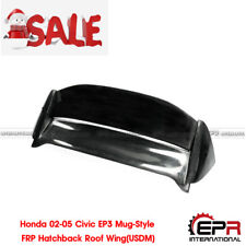For Honda 02-05 Civic EP3 Mug-Style FRP Hatchback Roof Wing Spoiler (USDM) picture