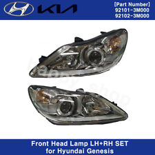 921013M000 921023M000 OEM Front Head Lamp LH+RH SET For Hyundai Genesis 2009-14 picture